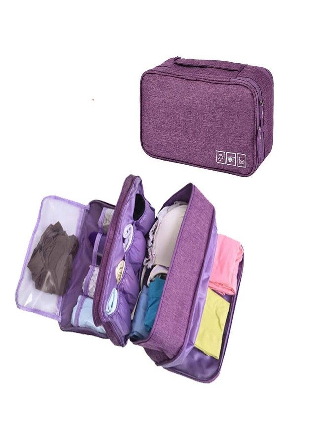 sukee Undergarments and Innerwear Storage Case Organiser Travel Pouch Bag | Multi Color - Image 1